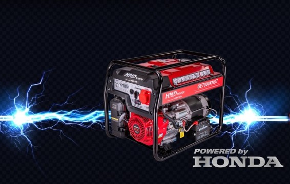 Генераторы HND до 80% заряжены мощью HONDA!