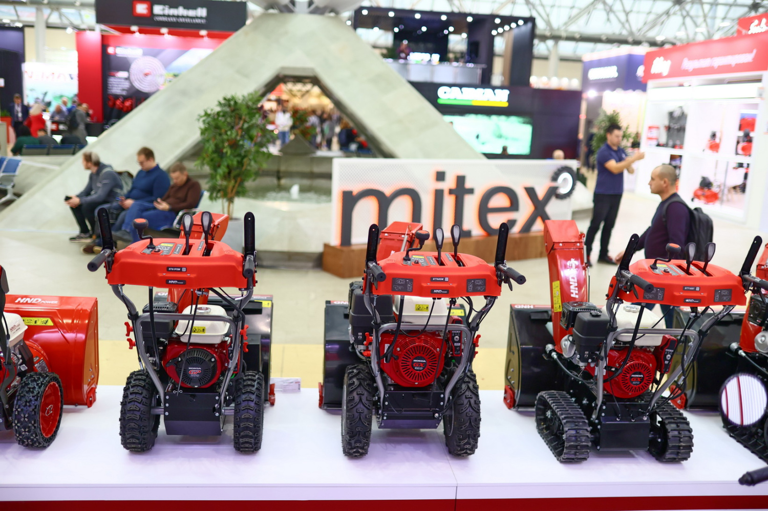 Снегоуборщики HND - только с оригинальными двигателями HONDA